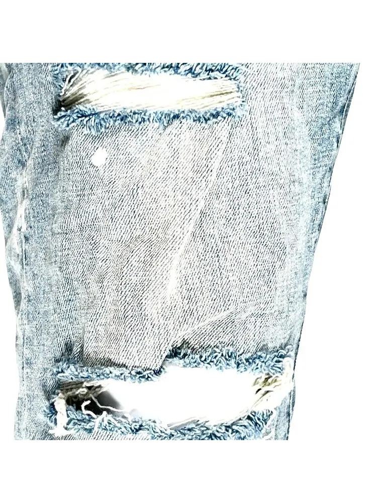 Джинсы PURPLE BRAND Paint Jeans 'Light Indigo' — изображение 3 из 3, светлый индиго