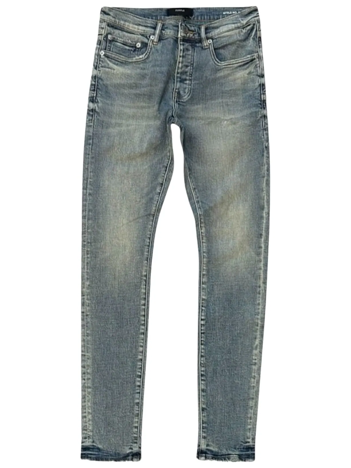 Джинсы PURPLE BRAND Skinny Electric Denim — изображение 1 из 2, синий