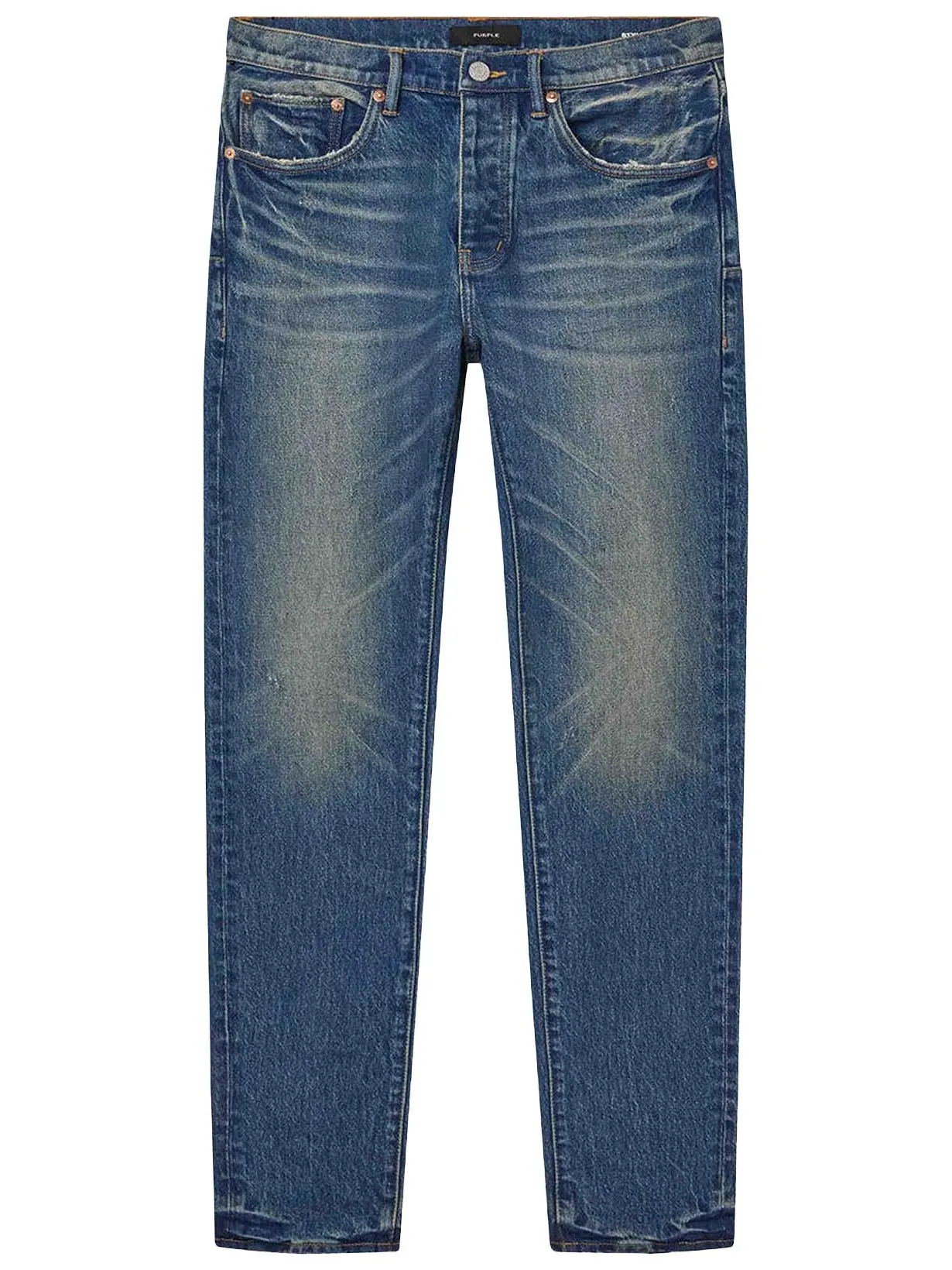 Джинсы PURPLE BRAND Skinny Vintage Denim — изображение 1 из 1, синий