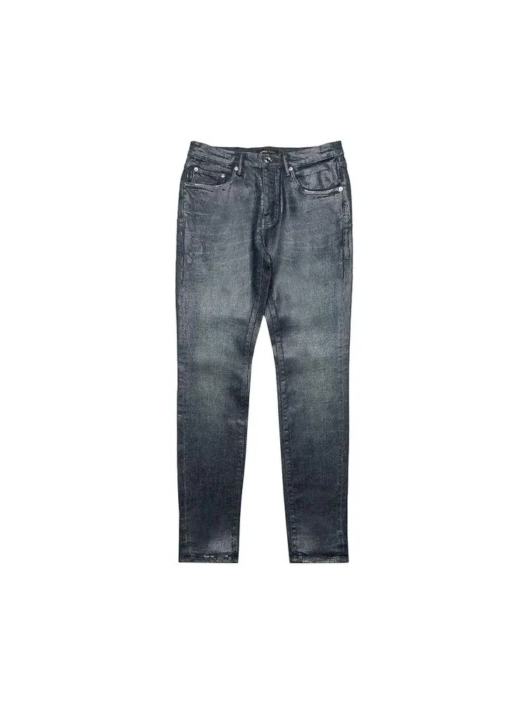 Джинсы PURPLE BRAND Tiled Overlay Jean — изображение 1 из 2, темный индиго