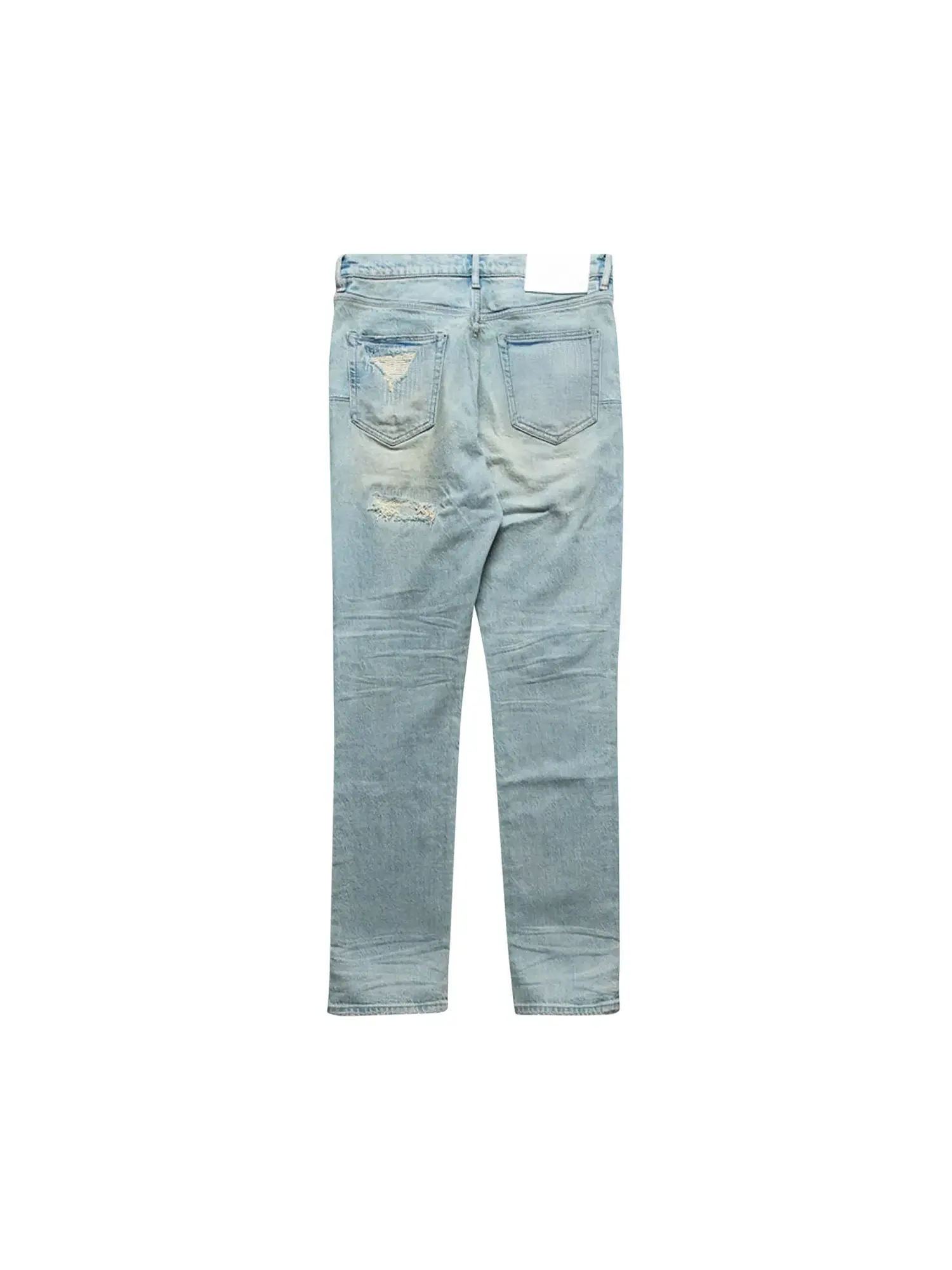 Джинсы PURPLE BRAND P005 Heavy Destroy Jean — изображение 2 из 2, светлый индиго