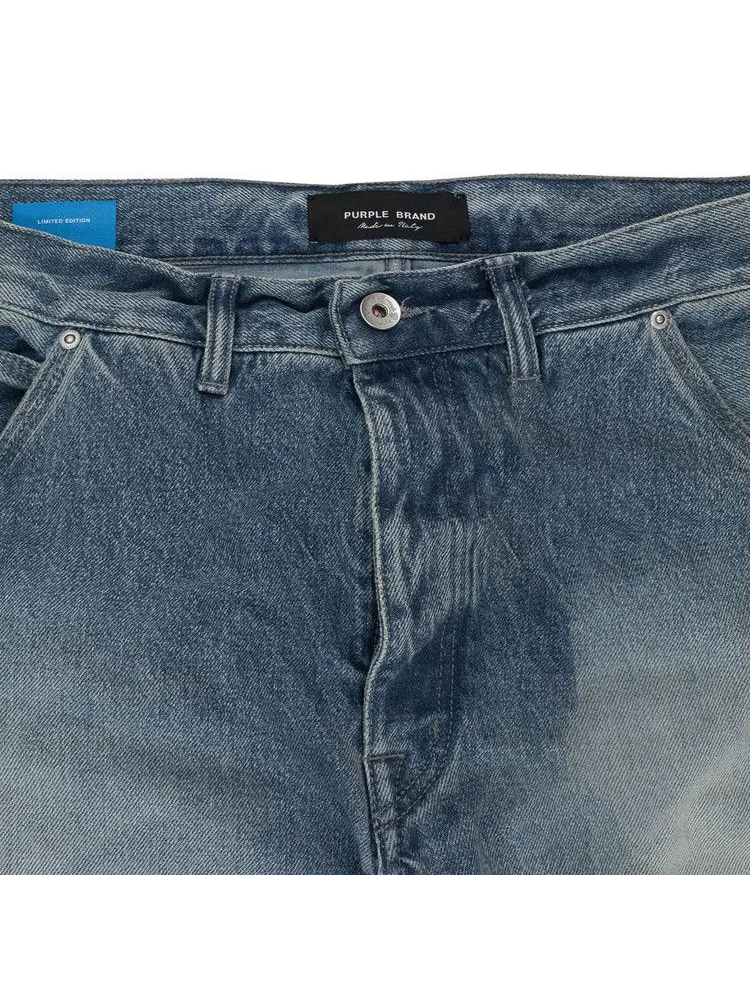 Джинсы PURPLE BRAND Carpenter Skinny Jeans — изображение 3 из 3, джинсовый синий