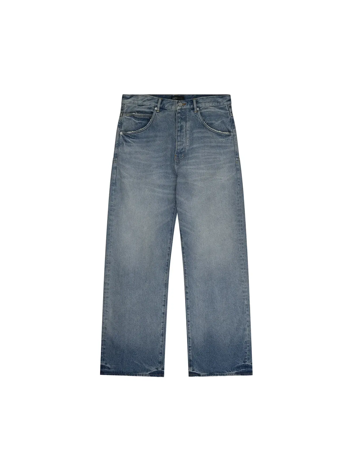 Джинсы PURPLE BRAND Icon Wide Jeans — изображение 1 из 1, синий