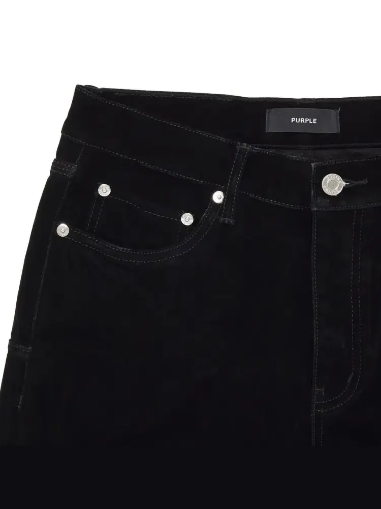 Джинсы-клеш PURPLE BRAND Flock Dipped Bootcut Denim — изображение 3 из 3, черный