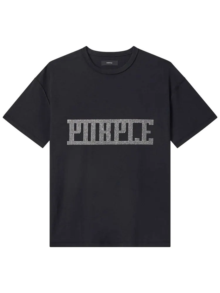 Футболка PURPLE BRAND Crystal Plaque — изображение 1 из 1, черный