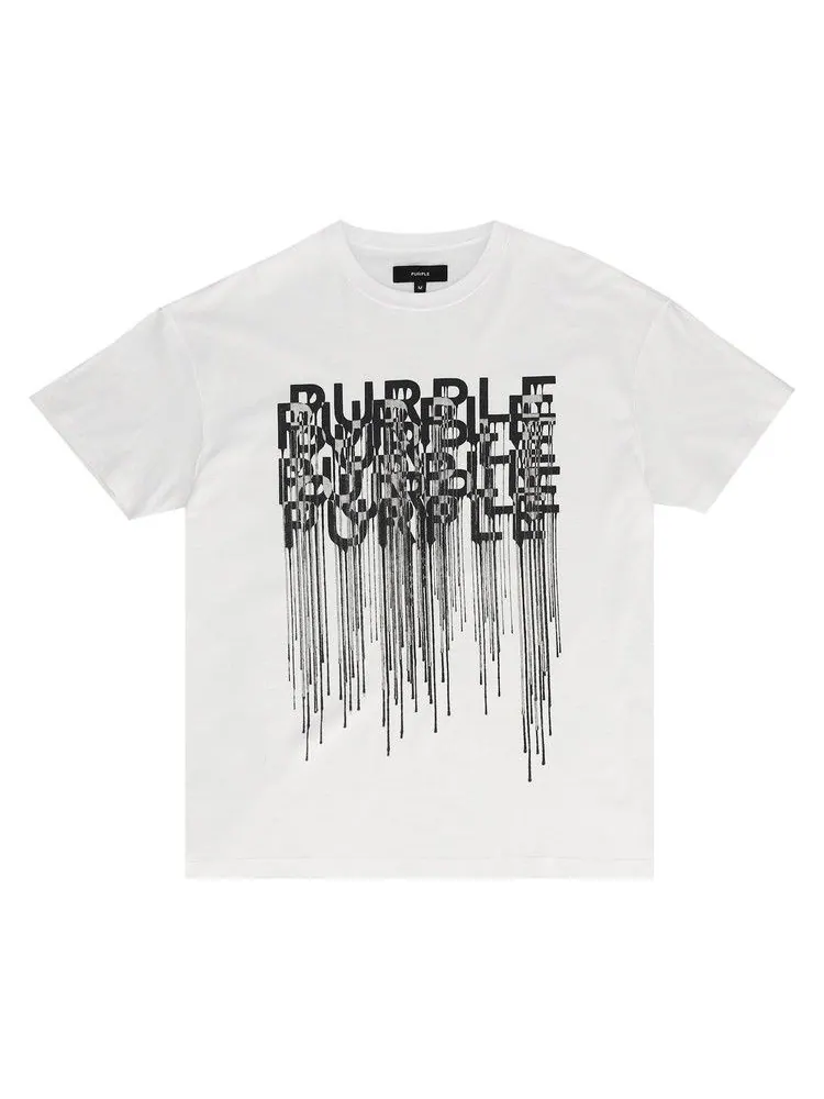 Футболка PURPLE BRAND Textured Inside Out T-Shirt — изображение 1 из 2, белый