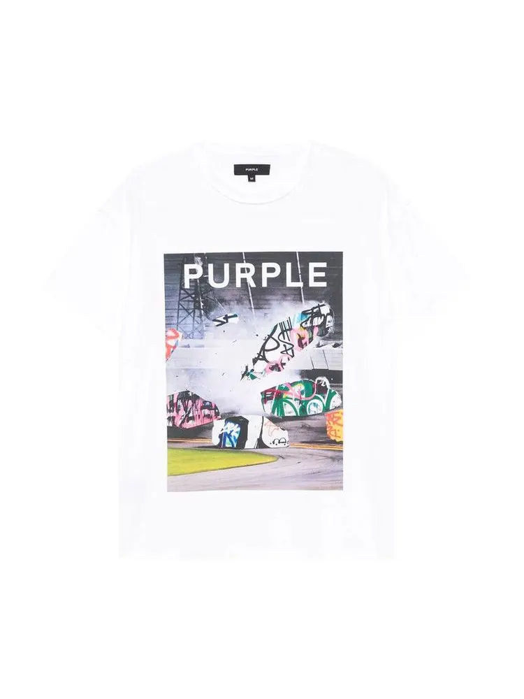 Футболка PURPLE BRAND Inside Out Tee — изображение 1 из 1, белый