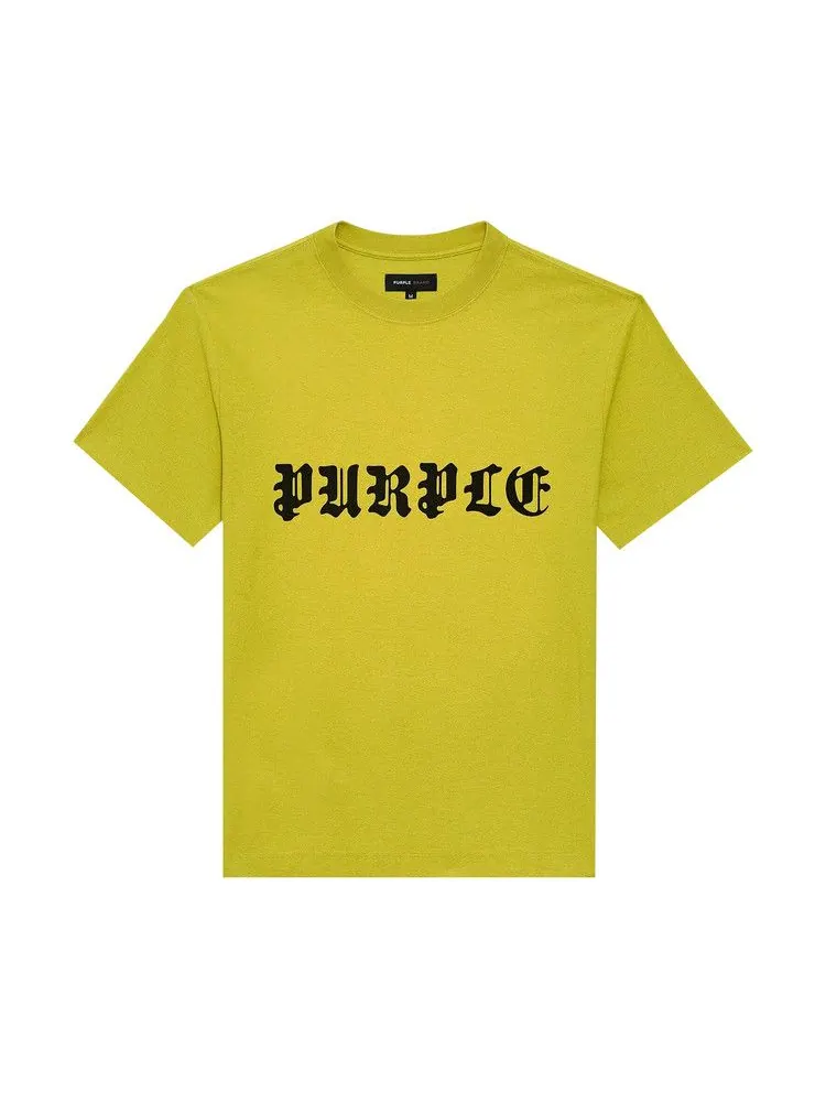 Футболка PURPLE BRAND Short-Sleeve Tee — изображение 1 из 1, зеленый