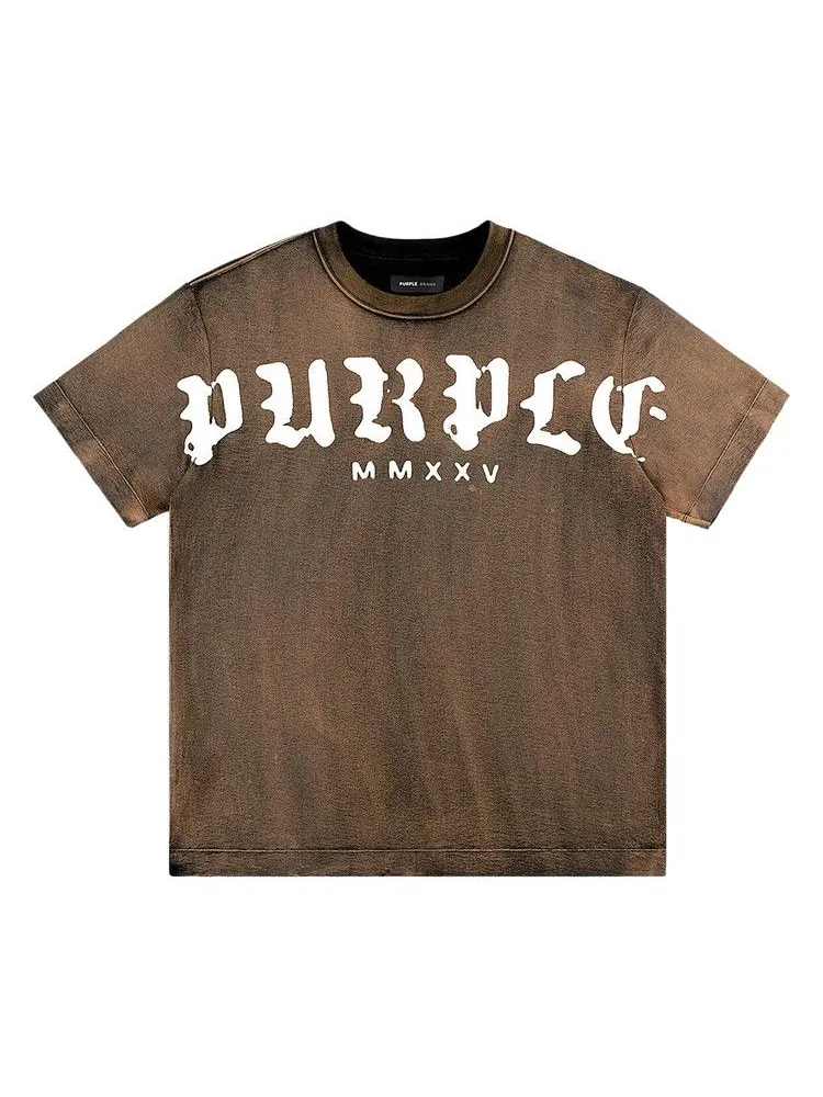 Футболка PURPLE BRAND Textured Jersey Tee — изображение 1 из 1, оранжевый
