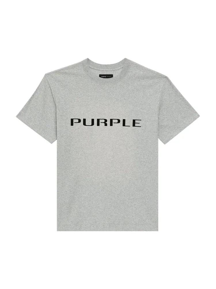 Футболка PURPLE BRAND Textured Jersey T-Shirt — изображение 1 из 1, серый