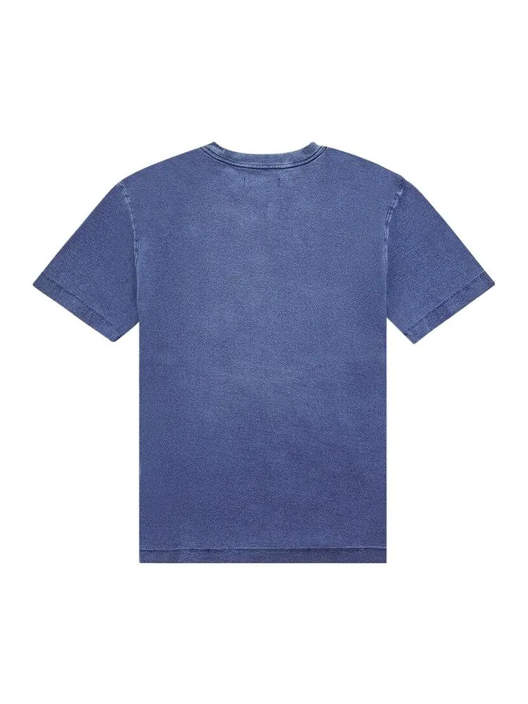 Футболка PURPLE BRAND Textured Short-Sleeve Tee — изображение 2 из 2, синий