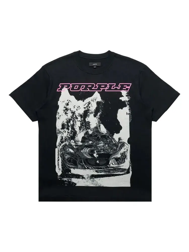 Футболка PURPLE BRAND HWT Jersey Tee — изображение 1 из 2, черный