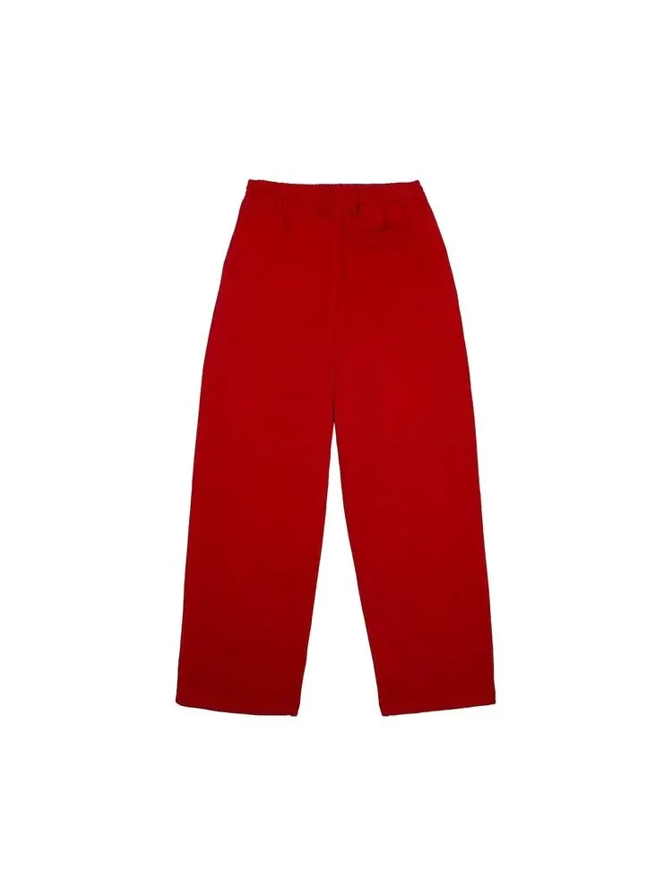 Спортивные брюки Sp5der Atlanta Open Leg Sweatpant Red — изображение 2 из 2, красный
