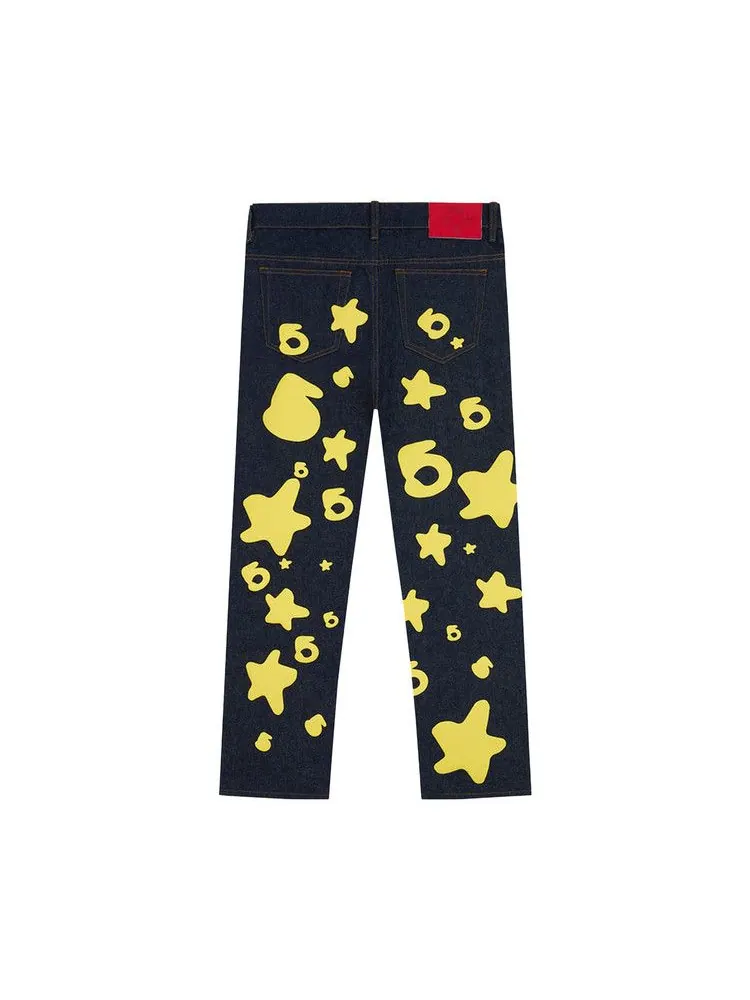 Брюки Sp5der Beluga Denim — 2