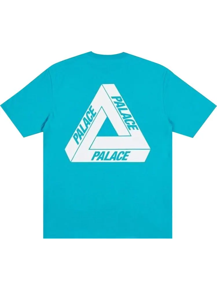 Футболка Palace Reverso T-Shirt 'Teal/Magenta' — изображение 2 из 4, бирюзовый