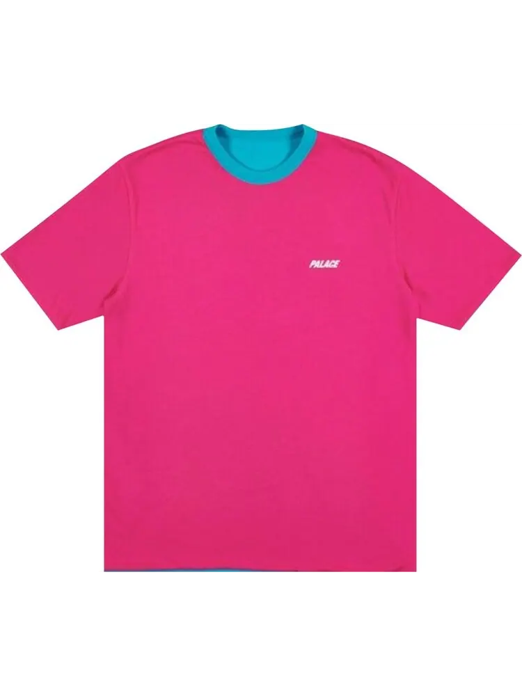 Футболка Palace Reverso T-Shirt 'Teal/Magenta' — изображение 3 из 4, бирюзовый