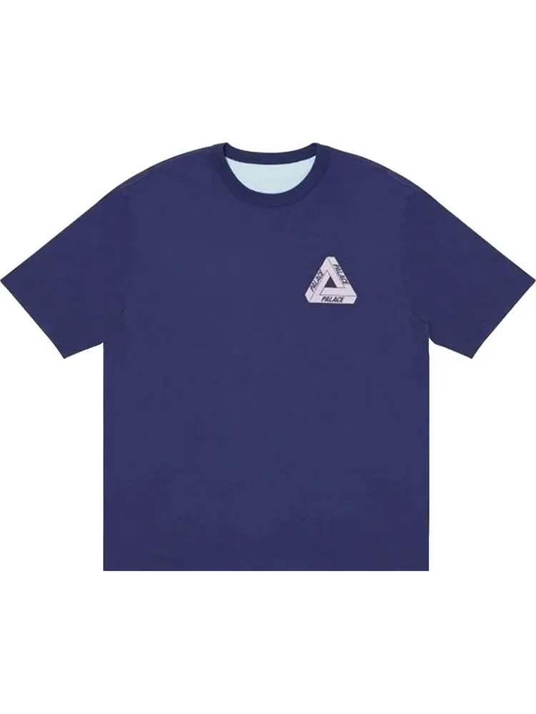 Футболка Palace Reverso T-Shirt 'Navy' — изображение 1 из 1, синий
