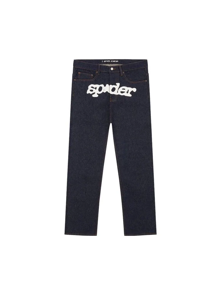 Джинсы Sp5der Denim V3 Jeans — изображение 1 из 2, индиго джинсовый синий