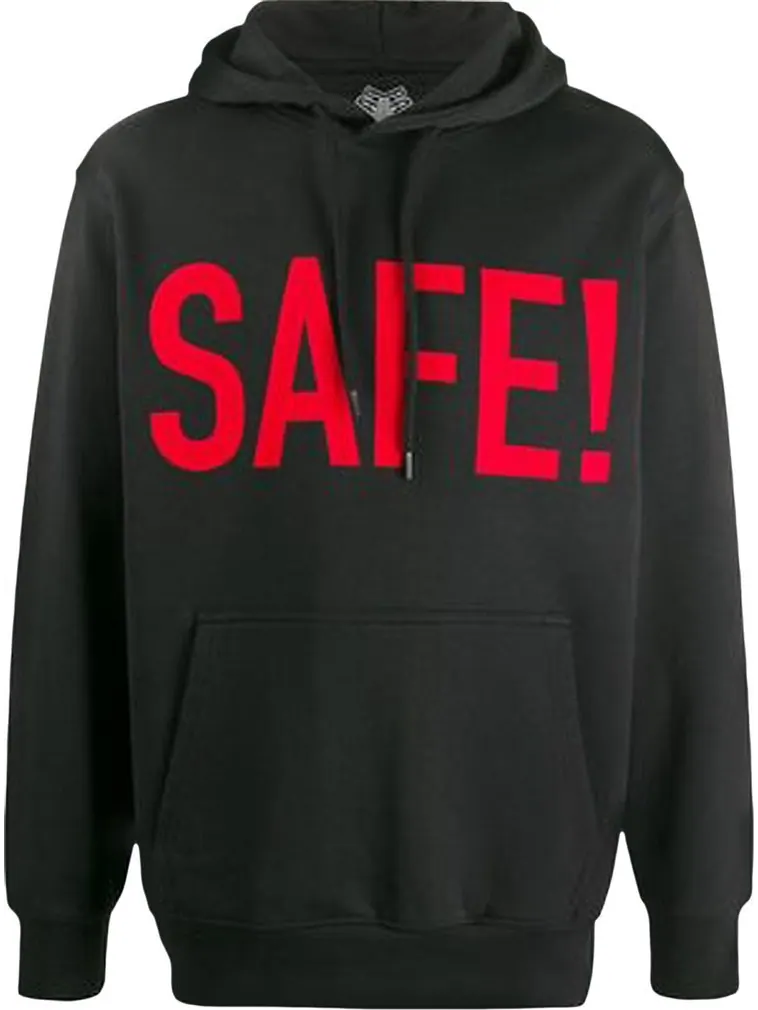 Толстовка Palace Safe T Hood 'Black' — изображение 1 из 1, черный