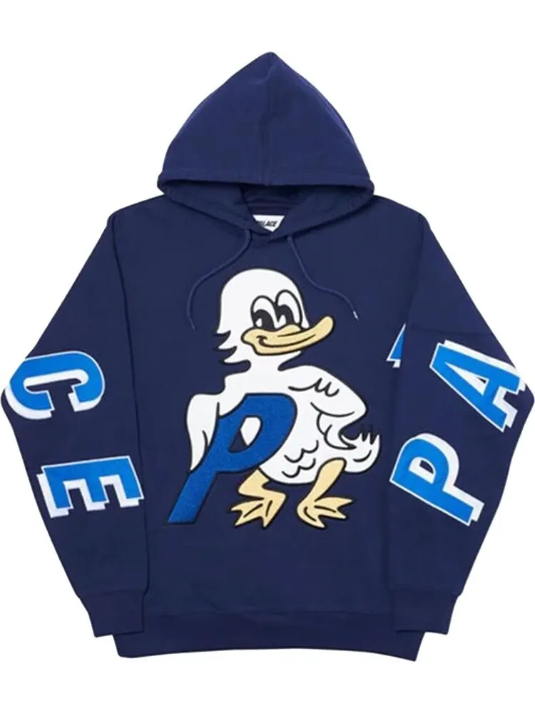 Толстовка Palace Duck Out Hood 'Navy' — изображение 1 из 1, синий