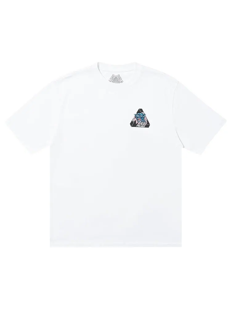 Футболка Palace Ripped T-Shirt 'White' — изображение 1 из 2, белый