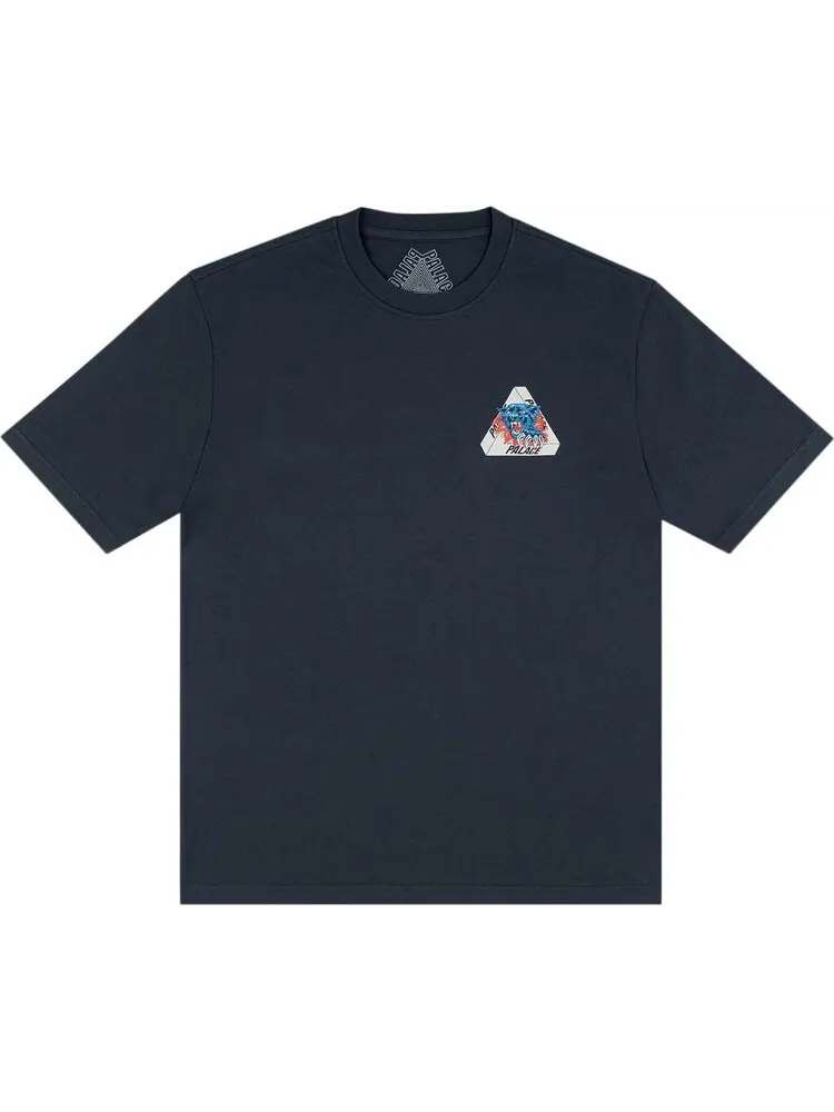 Футболка Palace Ripped T-Shirt 'Blue' — изображение 1 из 1, синий