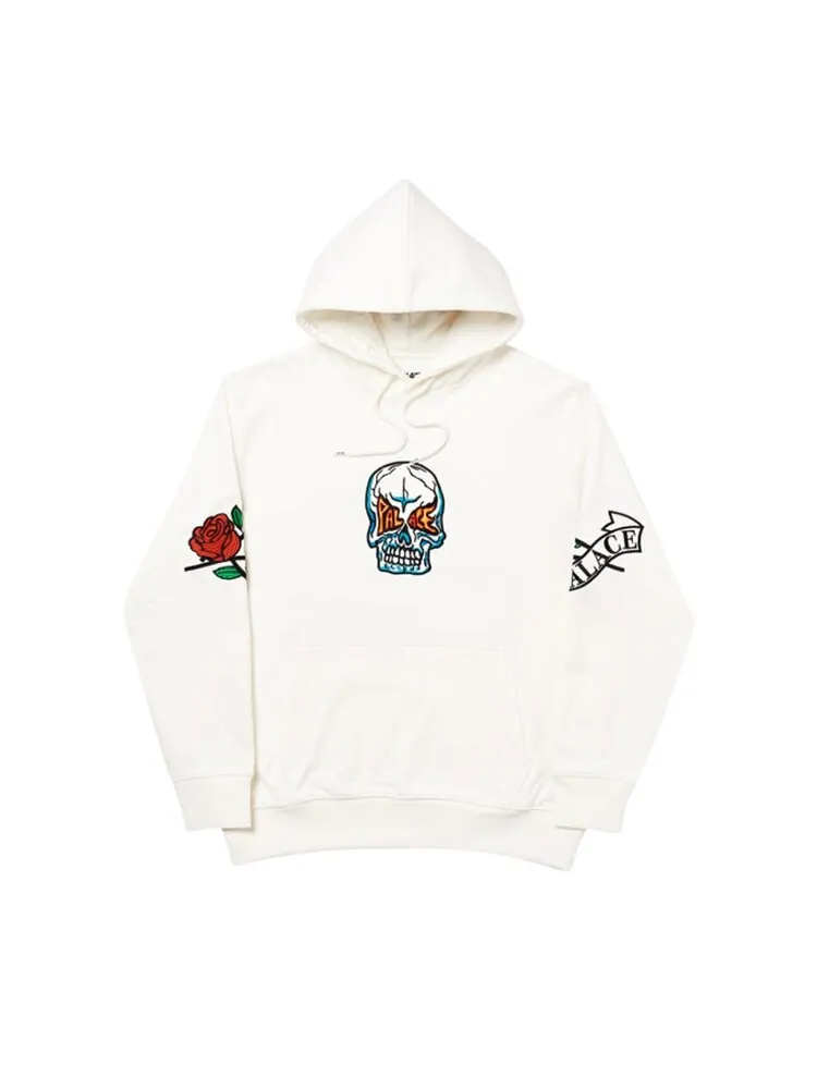 Толстовка Palace Hesh Mit Fresh Hood 'White' — изображение 1 из 1, белый