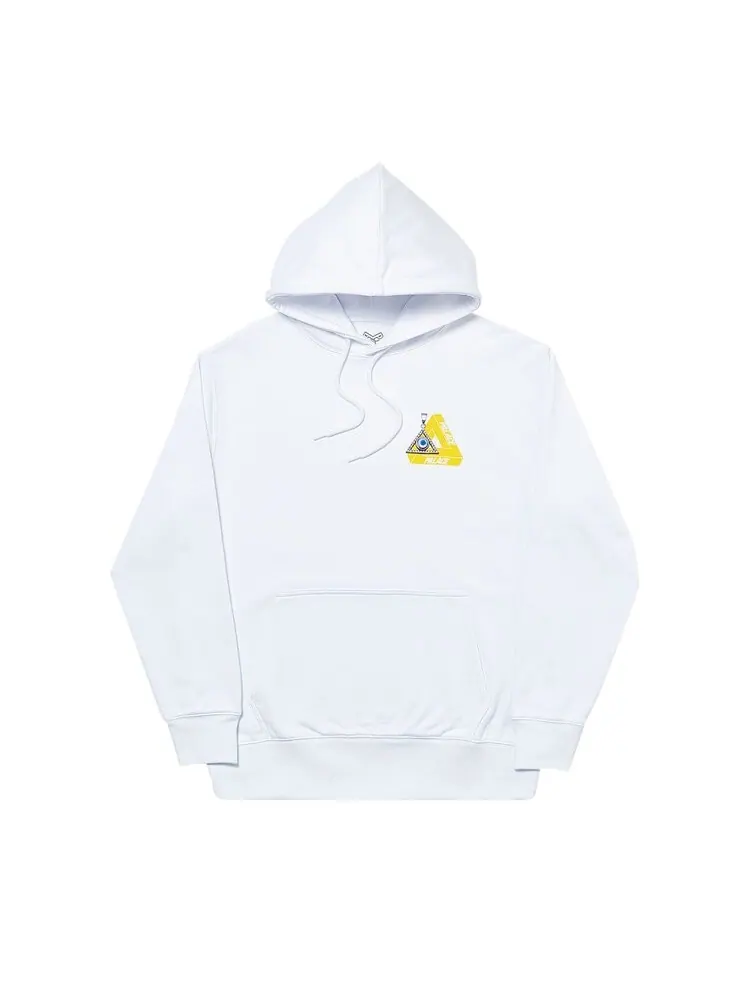 Толстовка Palace Tri-Smiler Hood 'White' — изображение 1 из 1, белый