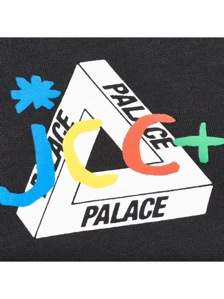 Толстовка Palace JCDC2 Hood 'Black' — изображение 3 из 3, черный
