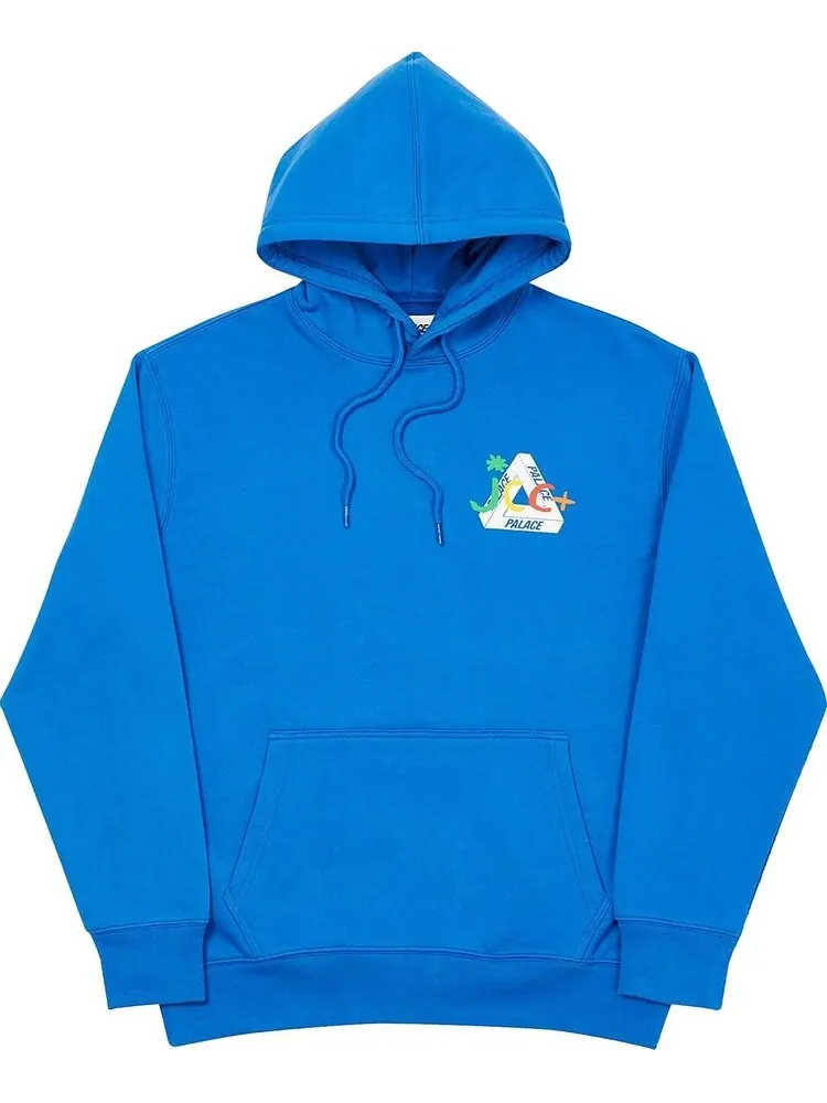 Толстовка Palace JCDC2 Hood 'Blue' — изображение 1 из 3, синий