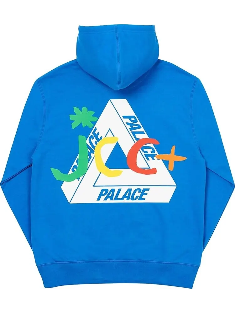 Толстовка Palace JCDC2 Hood 'Blue' — изображение 2 из 3, синий