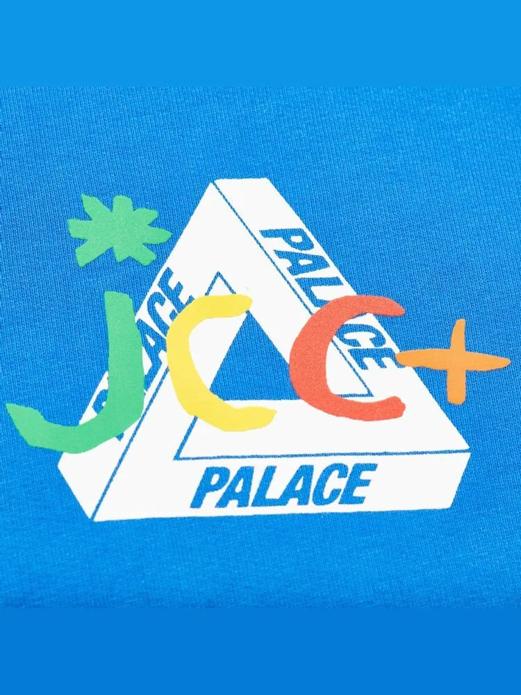 Толстовка Palace JCDC2 Hood 'Blue' — изображение 3 из 3, синий