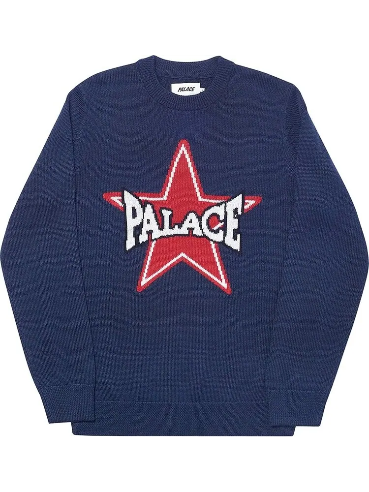Джемпер Palace Star Knit 'Navy' — изображение 1 из 3, синий