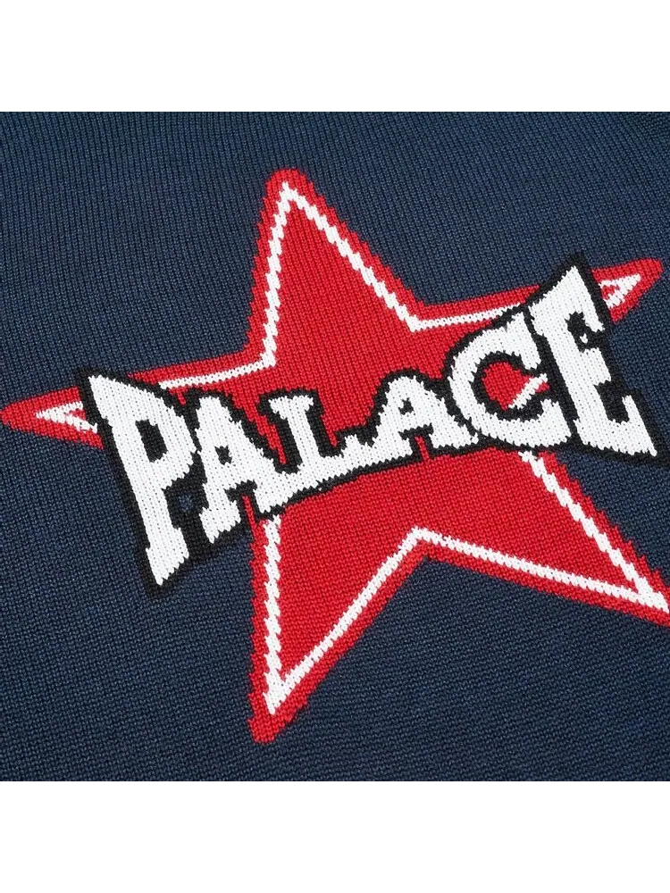 Джемпер Palace Star Knit 'Navy' — изображение 3 из 3, синий