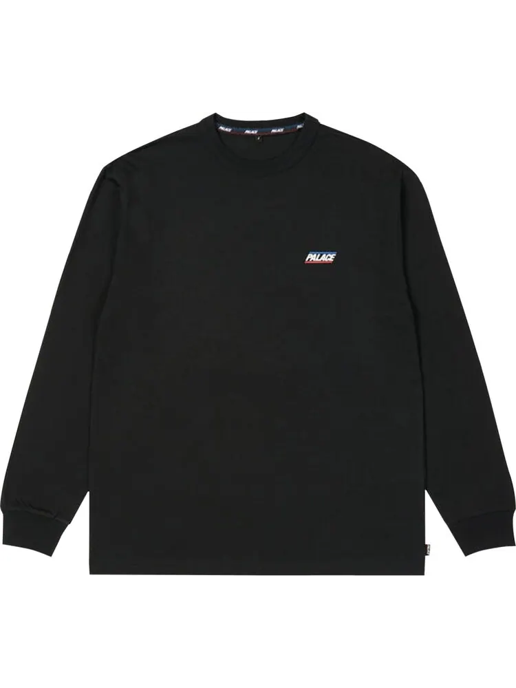 Лонгслив Palace Basically A Long-Sleeve 'Black' — изображение 1 из 1, черный