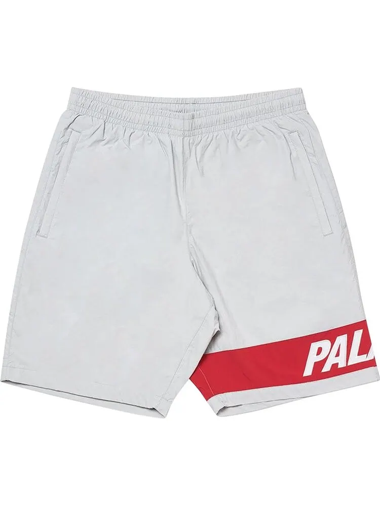 Шорты Palace Side Short 'Grey/Red' — изображение 1 из 1, серый
