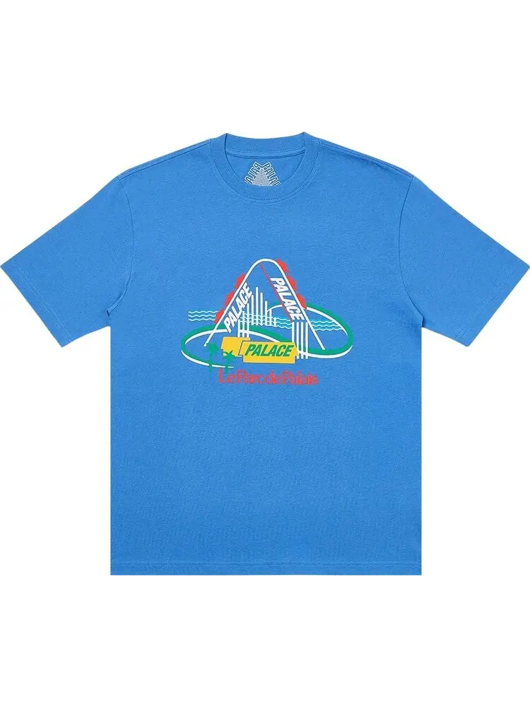 Футболка Palace French Ones T-Shirt 'Blue' — изображение 1 из 1, синий