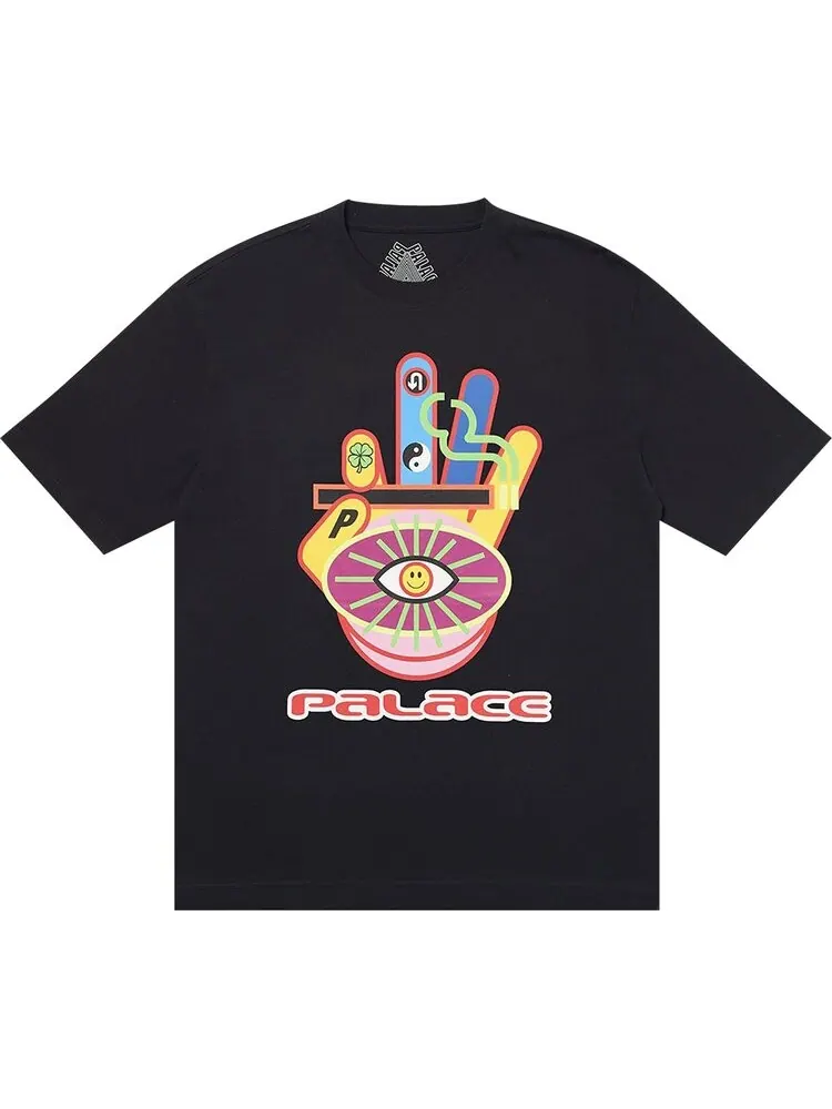 Футболка Palace Hippy Cig T-Shirt 'Black' — изображение 1 из 1, черный