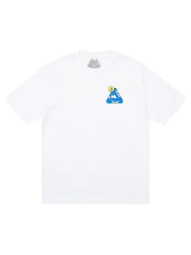 Футболка Palace Tri-Smiler T-Shirt 'White' — изображение 1 из 1, белый
