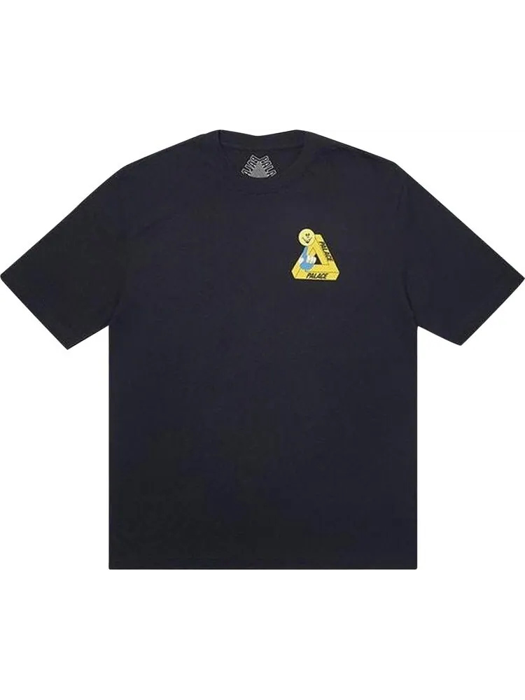 Футболка Palace Tri-Smiler T-Shirt 'Black' — изображение 1 из 1, черный
