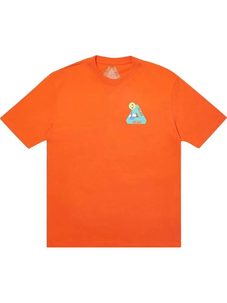 Футболка Palace Tri-Smiler T-Shirt 'Red' — изображение 1 из 1, красный