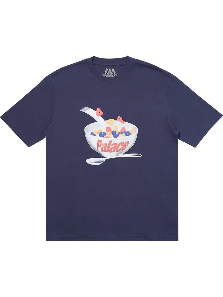 Футболка Palace Charms T-Shirt 'Navy' — изображение 1 из 1, синий