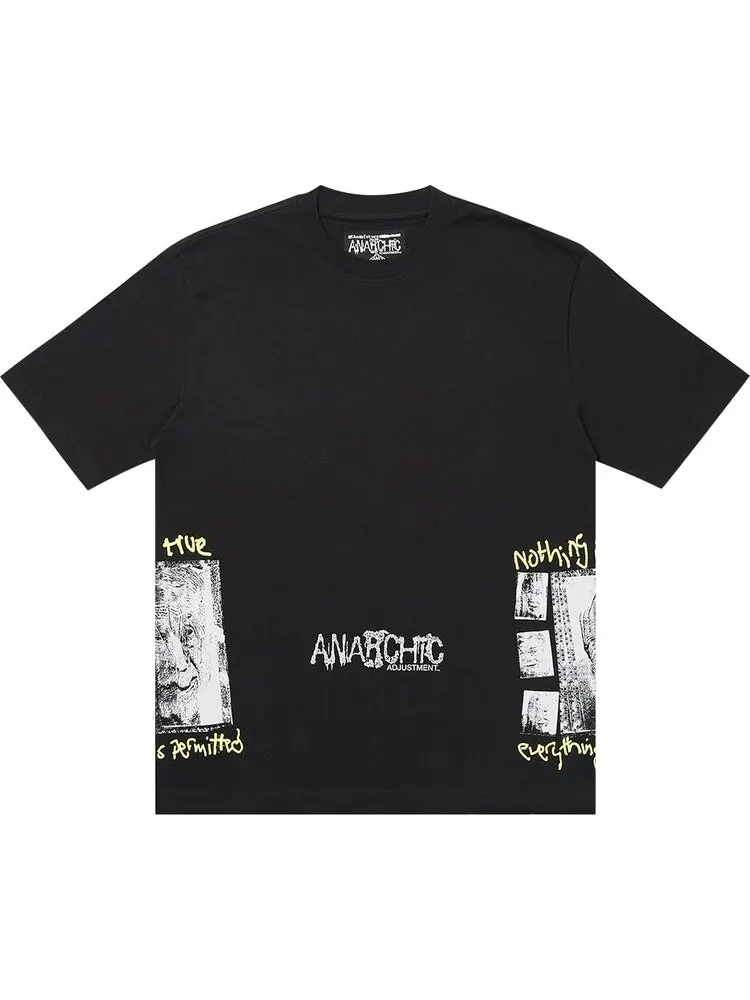 Футболка Palace Nothing Is True T-Shirt 'Black' — изображение 1 из 3, черный