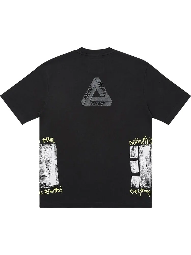 Футболка Palace Nothing Is True T-Shirt 'Black' — изображение 2 из 3, черный