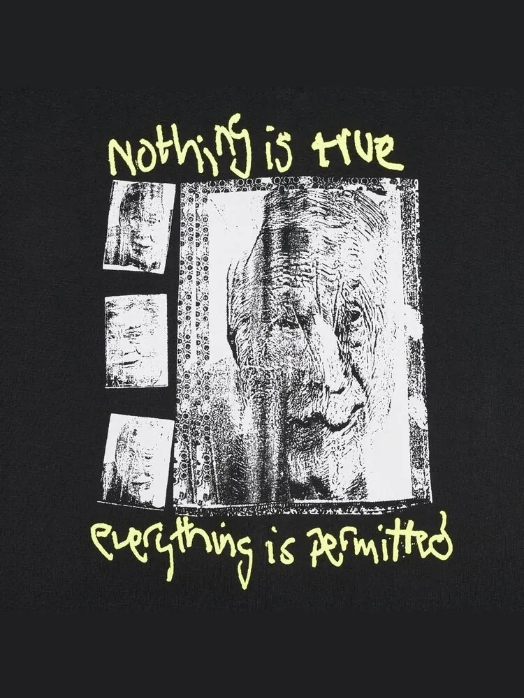 Футболка Palace Nothing Is True T-Shirt 'Black' — изображение 3 из 3, черный