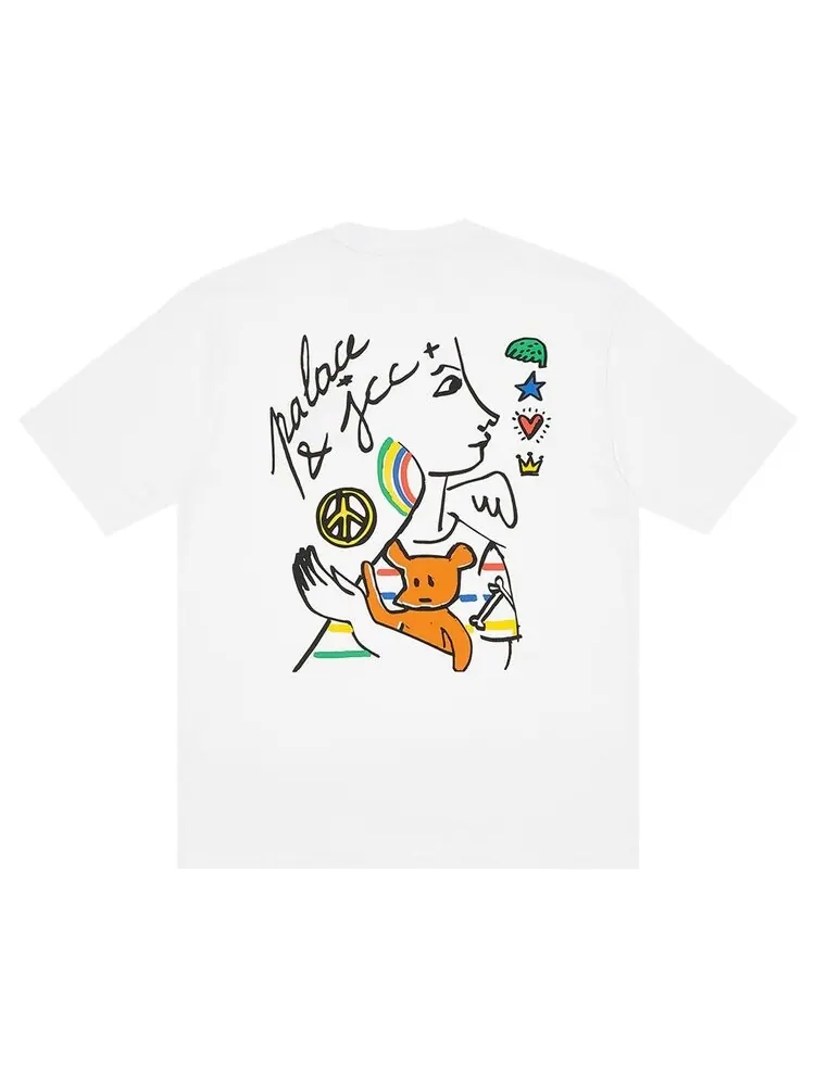 Футболка Palace JCDC2 T-Shirt 'White' — изображение 2 из 3, белый