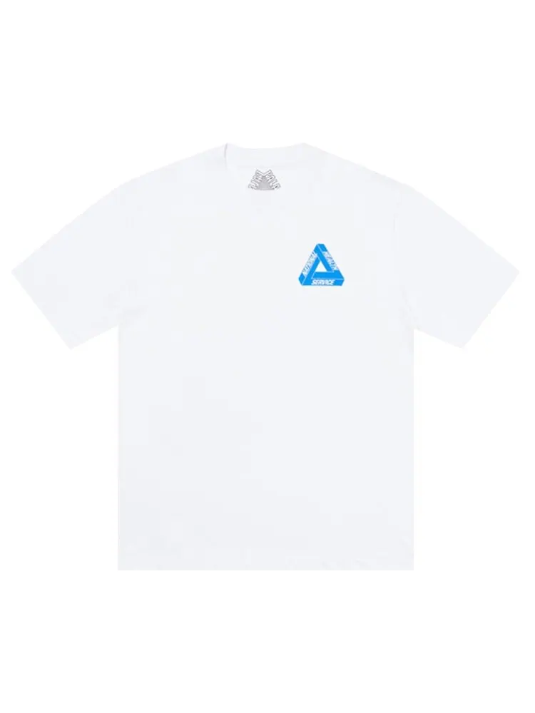 Футболка Palace Tri-Donator T-Shirt 'White' — изображение 1 из 1, белый