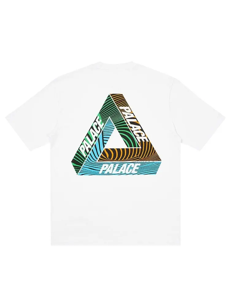 Футболка Palace Tri-Tex T-Shirt 'White' — изображение 2 из 3, белый