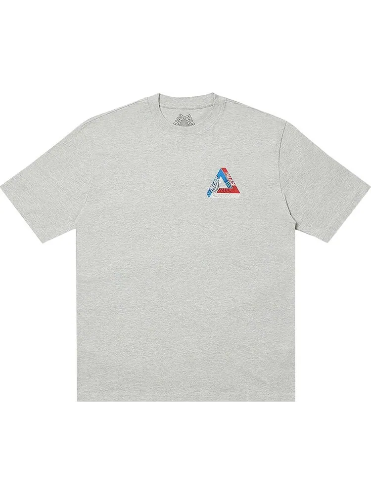 Футболка Palace Tri-Tex T-Shirt 'Grey Marl' — изображение 1 из 3, серый