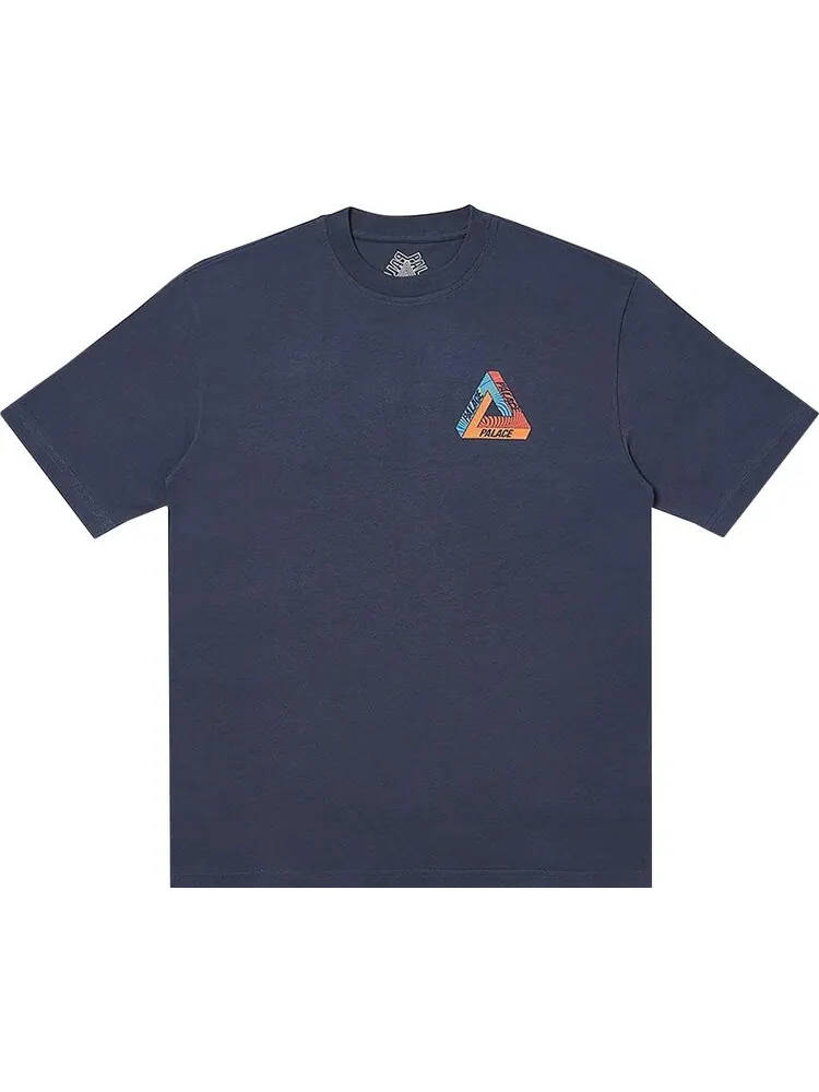 Футболка Palace Tri-Tex T-Shirt 'Navy' — изображение 1 из 3, синий